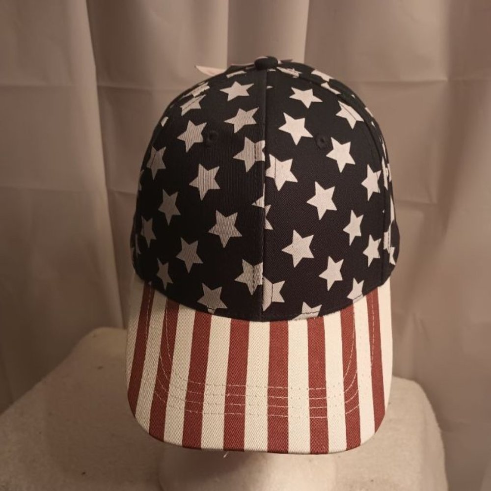 SUMMER CLEARANCE SALE --- RED WHITE BLUE CAP FOR HOLIDATS AND OTHER EVENTS